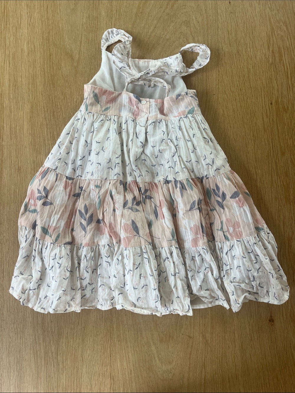 Catherine Malandrino Girls' Floral Bohemian Sundress - Picture 4 of 5